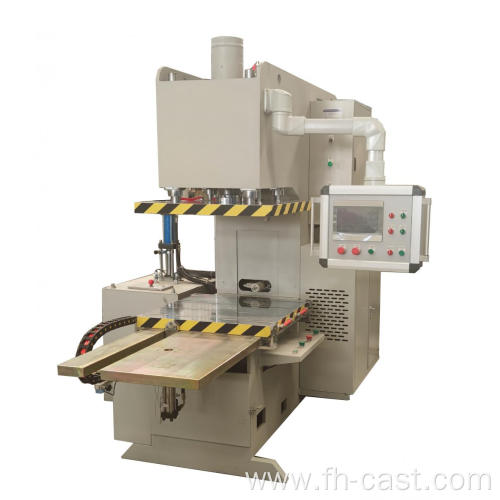 Single-station C-type 20t wax injection machine